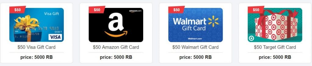 RewardsBuck - More Giftcards
