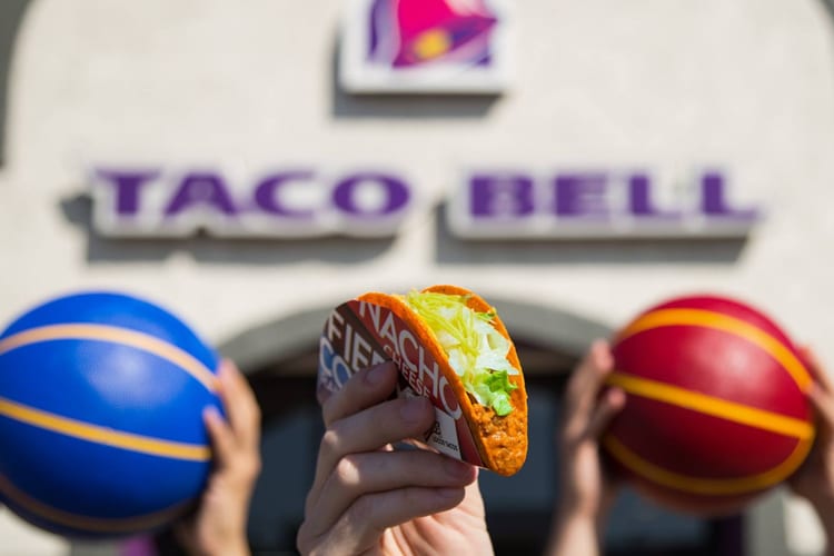 Free Taco Bell if Road Team Wins NBA Games