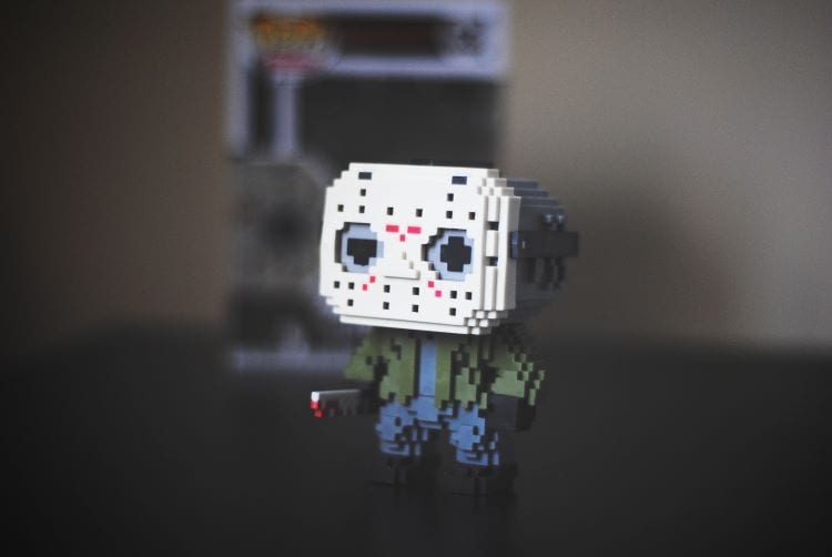 A miniature of Jason from Halloween