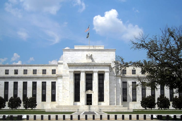The Federal Reserve Headquarters in Washington, DC