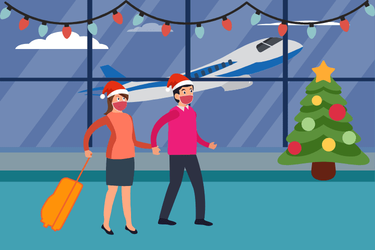 Christmas Airport Graphic