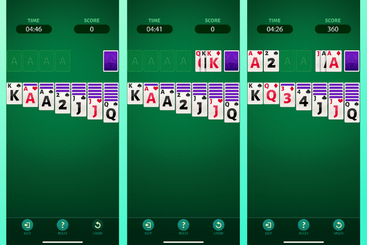 Solitaire Cash Gameplay
